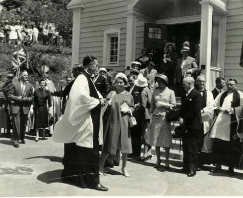 Rev John Comfort, Rev W H M Church,  Rev Timothy Matthews